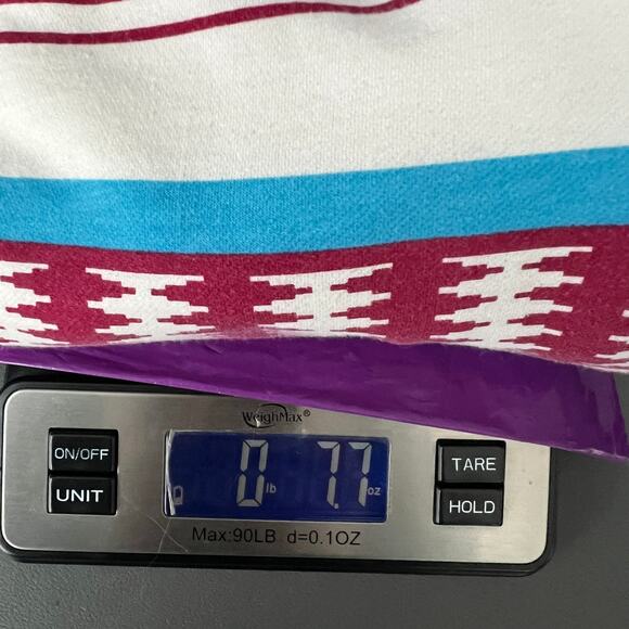 Truly Madly Deeply Aztec Print Bohemian Long Sleeve Women's Sweater/Top Size XS - Picture 8 of 8